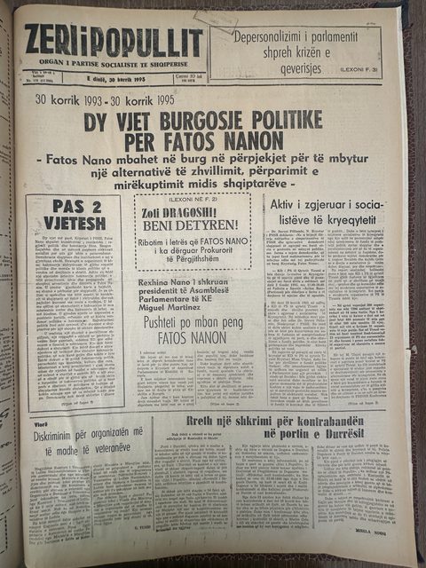 Zëri i Popullit 1995-07-30